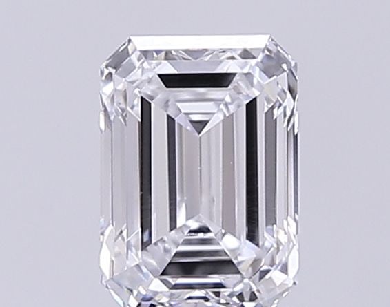 Loose Diamond - EMERALD 1.01ct D VS2: Loose Diamond - EMERALD 1.01ct D VS2 Source: This is a real non-mined Diamond that has been grown in a lab Shape: EMERALD Carats: 1.01 Color: D Clarity: VS2 Certification: IGI Video: