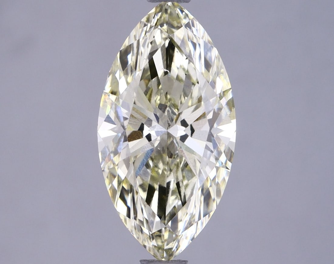 Loose Diamond - MARQUISE 2.0ct Fancy Intense Yellow VS2: Loose Diamond - MARQUISE 2.0ct Fancy Intense Yellow VS2 Source: This is a real non-mined Diamond that has been grown in a lab Shape: MARQUISE Carats: 2.0 Color: Fancy Intense Yellow Certification: IGI