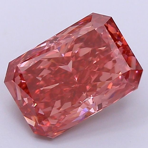 Loose Diamond - RADIANT 3.08ct Fancy Vivid Pink VS1: Loose Diamond - RADIANT 3.08ct Fancy Vivid Pink VS1 Source: This is a real non-mined Diamond that has been grown in a lab Shape: RADIANT Carats: 3.08 Color: Fancy Vivid Pink Certification: IGI