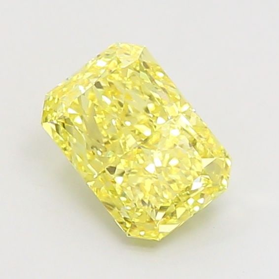 Loose Diamond - RADIANT 2.43ct Fancy Intense Yellow VS1: Loose Diamond - RADIANT 2.43ct Fancy Intense Yellow VS1 Source: This is a real non-mined Diamond that has been grown in a lab Shape: RADIANT Carats: 2.43 Color: Fancy Intense Yellow Certification: IGI