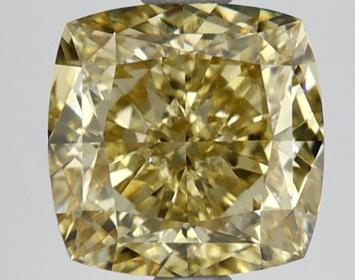 Loose Diamond - CUSHION MODIFIED 2.88ct Fancy Intense Yellow VS1: Loose Diamond - CUSHION MODIFIED 2.88ct Fancy Intense Yellow VS1 Source: This is a real non-mined Diamond that has been grown in a lab Shape: CUSHION MODIFIED Carats: 2.88 Color: Fancy Intense Yellow