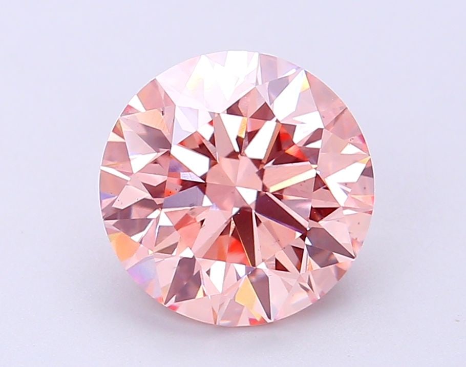Loose Diamond - ROUND 3.06ct Fancy Intense Pink VS2: Loose Diamond - ROUND 3.06ct Fancy Intense Pink VS2 Source: This is a real non-mined Diamond that has been grown in a lab Shape: ROUND Carats: 3.06 Color: Fancy Intense Pink Certification: IGI Video: