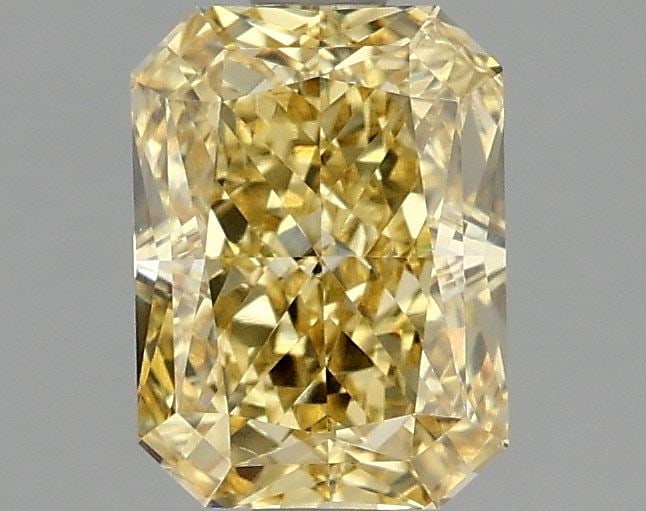 Loose Diamond - RADIANT 1.46ct Fancy Intense Yellow VS1: Loose Diamond - RADIANT 1.46ct Fancy Intense Yellow VS1 Source: This is a real non-mined Diamond that has been grown in a lab Shape: RADIANT Carats: 1.46 Color: Fancy Intense Yellow Certification: IGI