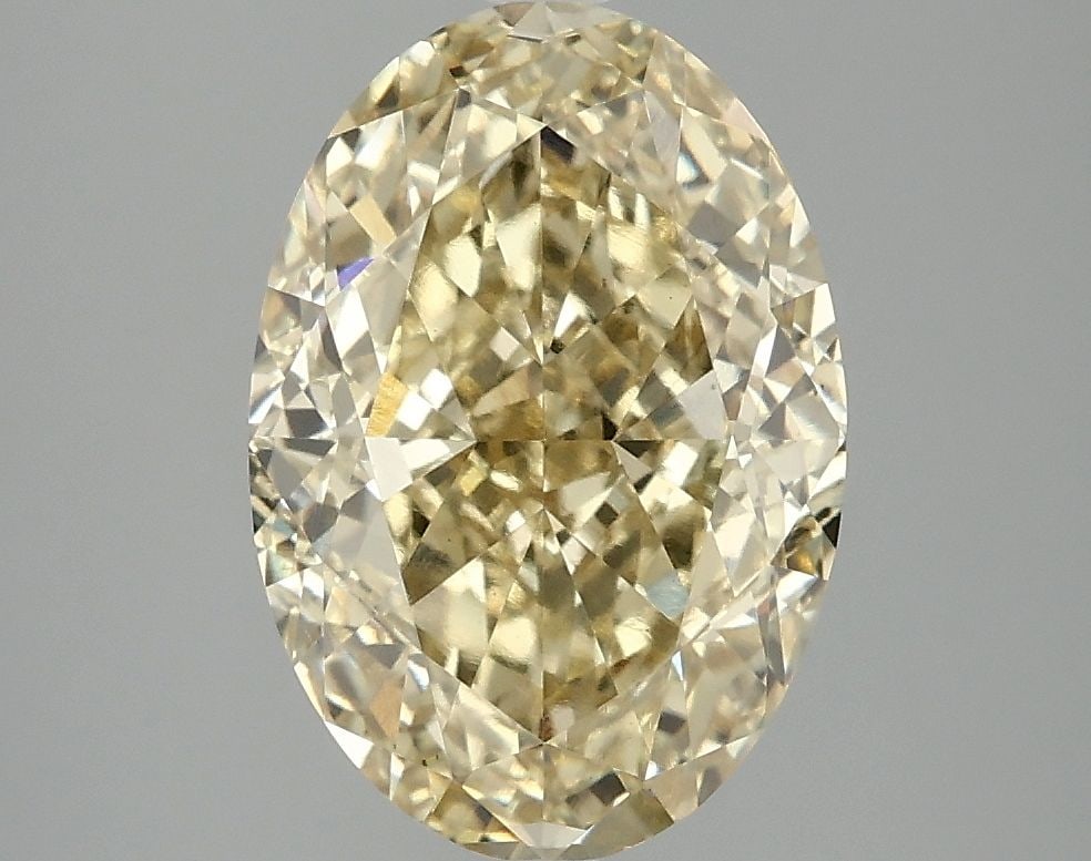 Loose Diamond - OVAL 4.08ct Fancy Intense Yellow VS1: Loose Diamond - OVAL 4.08ct Fancy Intense Yellow VS1 Source: This is a real non-mined Diamond that has been grown in a lab Shape: OVAL Carats: 4.08 Color: Fancy Intense Yellow Certification: IGI Video