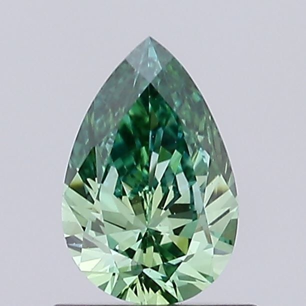 Loose Diamond - PEAR 0.95ct Fancy Vivid Green VS1: Loose Diamond - PEAR 0.95ct Fancy Vivid Green VS1 Source: This is a real non-mined Diamond that has been grown in a lab Shape: PEAR Carats: 0.95 Color: Fancy Vivid Green Certification: IGI Video: