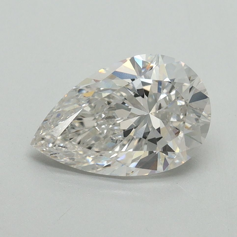 Loose Diamond - PEAR 1.62ct F VS1: Loose Diamond - PEAR 1.62ct F VS1 Source: This is a real non-mined Diamond that has been grown in a lab Shape: PEAR Carats: 1.62 Color: F Clarity: VS1 Certification: GSI Video: