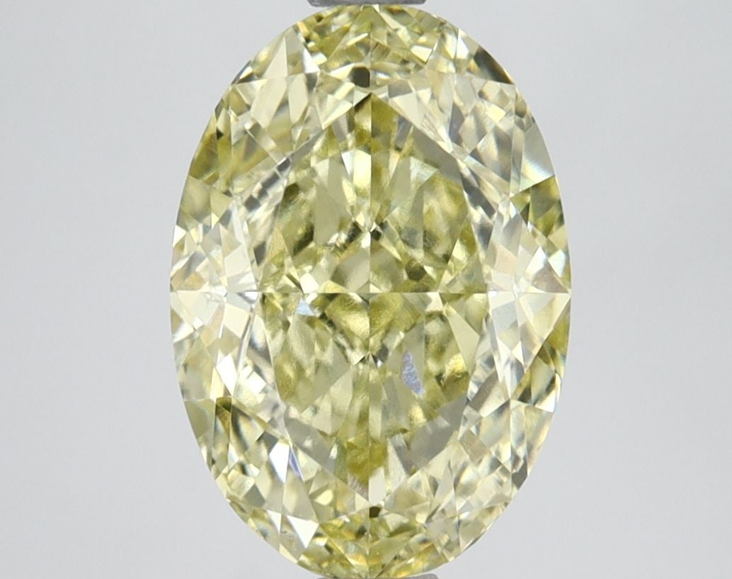 Loose Diamond - OVAL 3.25ct Fancy Intense Yellow VS1: Loose Diamond - OVAL 3.25ct Fancy Intense Yellow VS1 Source: This is a real non-mined Diamond that has been grown in a lab Shape: OVAL Carats: 3.25 Color: Fancy Intense Yellow Certification: IGI Video
