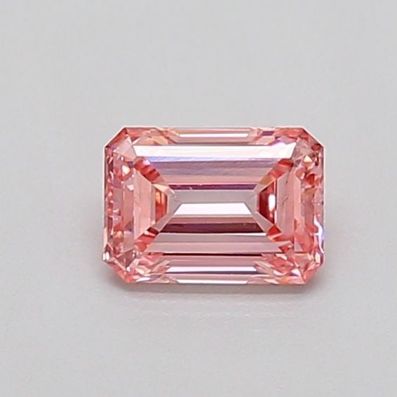 Loose Diamond - EMERALD 0.43ct Fancy Intense Pink SI2: Loose Diamond - EMERALD 0.43ct Fancy Intense Pink SI2 Source: This is a real non-mined Diamond that has been grown in a lab Shape: EMERALD Carats: 0.43 Color: Fancy Intense Pink Certification: NONE Vi
