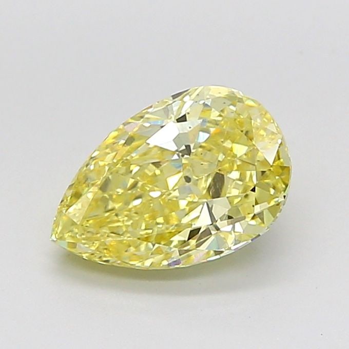 Loose Diamond - PEAR 2.0ct Fancy Intense Yellow VS2 (1 of 1)