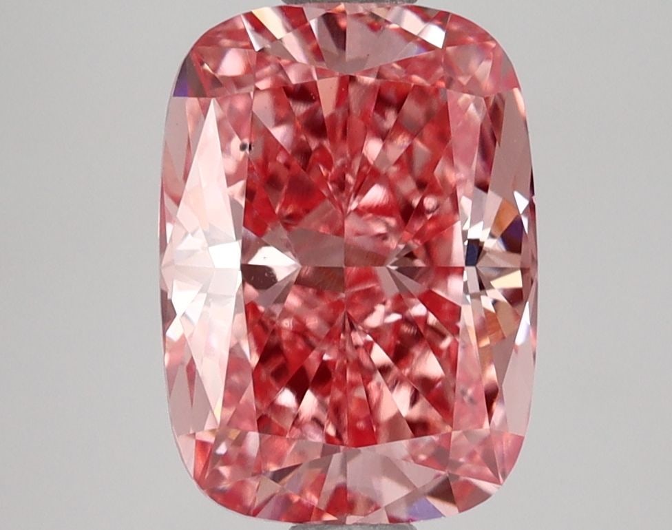 Loose Diamond - CUSHION MODIFIED 2.08ct Fancy Vivid Pink VS1: Loose Diamond - CUSHION MODIFIED 2.08ct Fancy Vivid Pink VS1 Source: This is a real non-mined Diamond that has been grown in a lab Shape: CUSHION MODIFIED Carats: 2.08 Color: Fancy Vivid Pink Certific