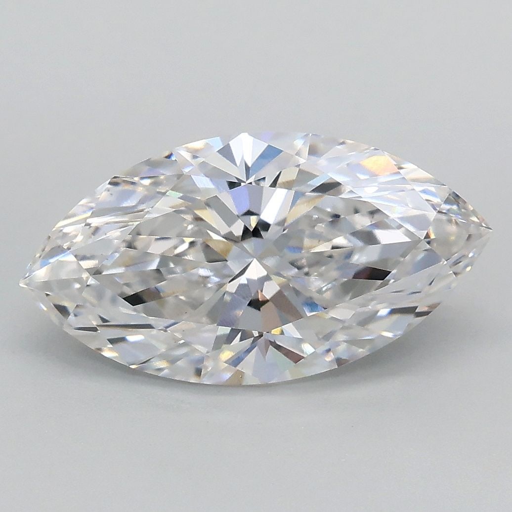 Loose Diamond - MARQUISE 2.02ct E VS1: Loose Diamond - MARQUISE 2.02ct E VS1 Source: This is a real non-mined Diamond that has been grown in a lab Shape: MARQUISE Carats: 2.02 Color: E Clarity: VS1 Certification: IGI The Diamond Depot Guar