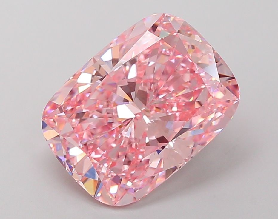 Loose Diamond - CUSHION MODIFIED 6.07ct Fancy Vivid Pink VS1: Loose Diamond - CUSHION MODIFIED 6.07ct Fancy Vivid Pink VS1 Source: This is a real non-mined Diamond that has been grown in a lab Shape: CUSHION MODIFIED Carats: 6.07 Color: Fancy Vivid Pink Certific