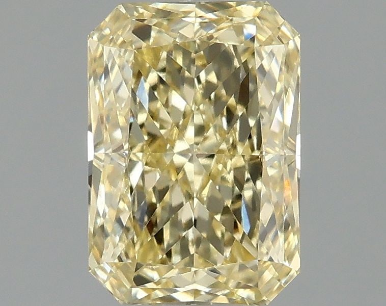 Loose Diamond - RADIANT 1.1ct Fancy Intense Yellow VS1: Loose Diamond - RADIANT 1.1ct Fancy Intense Yellow VS1 Source: This is a real non-mined Diamond that has been grown in a lab Shape: RADIANT Carats: 1.1 Color: Fancy Intense Yellow Certification: IGI V