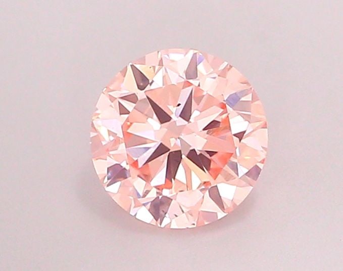 Loose Diamond - ROUND 0.99ct Fancy Intense Pink VS2: Loose Diamond - ROUND 0.99ct Fancy Intense Pink VS2 Source: This is a real non-mined Diamond that has been grown in a lab Shape: ROUND Carats: 0.99 Color: Fancy Intense Pink Certification: IGI Video: