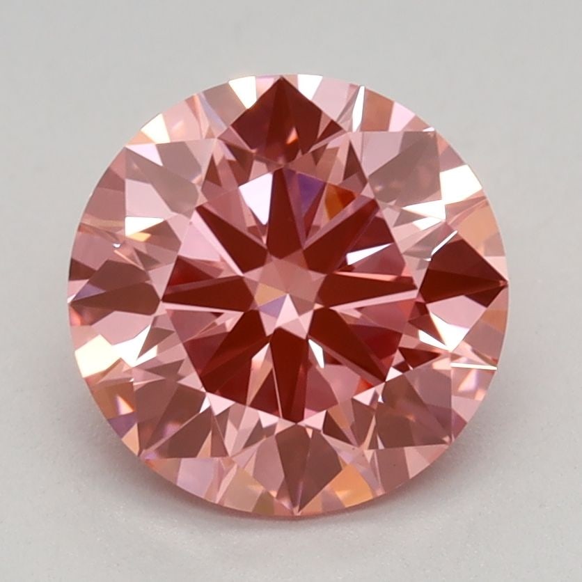 Ideal Loose Diamond - ROUND 1.55ct Fancy Vivid Pink VS1 (1 of 1)