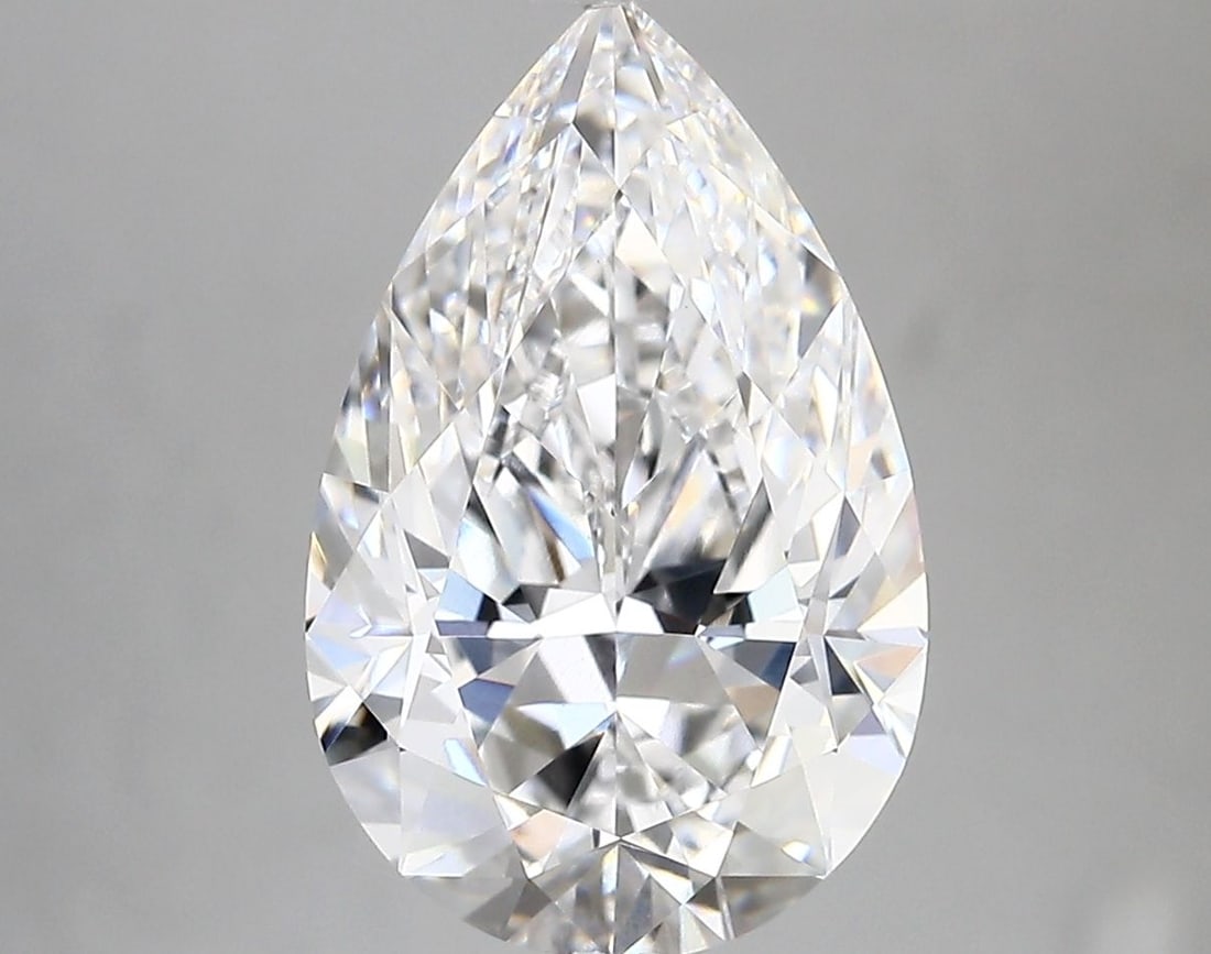Loose Diamond - PEAR 4.03ct D VVS2: Loose Diamond - PEAR 4.03ct D VVS2 Source: This is a real non-mined Diamond that has been grown in a lab Shape: PEAR Carats: 4.03 Color: D Clarity: VVS2 Certification: IGI Video: Video Link The