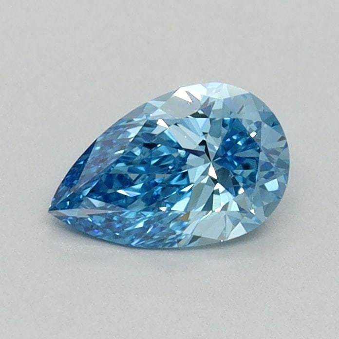 Loose Diamond - PEAR 0.5ct Fancy Blue VVS2: Loose Diamond - PEAR 0.5ct Fancy Blue VVS2 Source: This is a real non-mined Diamond that has been grown in a lab Shape: PEAR Carats: 0.5 Color: Fancy Blue Certification: NONE Video: