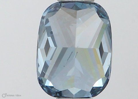 Loose Diamond - CUSHION MODIFIED 0.71ct Fancy Vivid Blue SI1 (1 of 1)