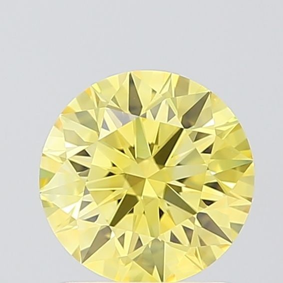 Ideal Loose Diamond - ROUND 1.08ct Fancy Vivid Yellow VVS2: Ideal Loose Diamond - ROUND 1.08ct Fancy Vivid Yellow VVS2 Source: This is a real non-mined Diamond that has been grown in a lab Shape: ROUND Carats: 1.08 Color: Fancy Vivid Yellow Certification: