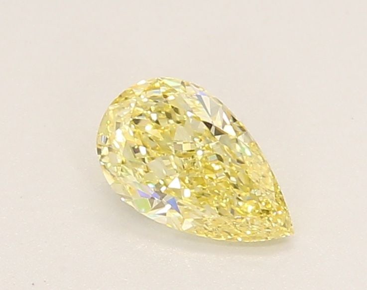 Loose Diamond - PEAR 0.51ct Fancy Yellow VS1: Loose Diamond - PEAR 0.51ct Fancy Yellow VS1 Source: This is a real non-mined Diamond that has been grown in a lab Shape: PEAR Carats: 0.51 Color: Fancy Yellow Certification: IGI Video: