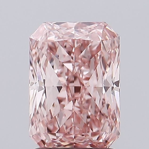 Loose Diamond - RADIANT 1.63ct Fancy Vivid Pink VVS2 (1 of 1)
