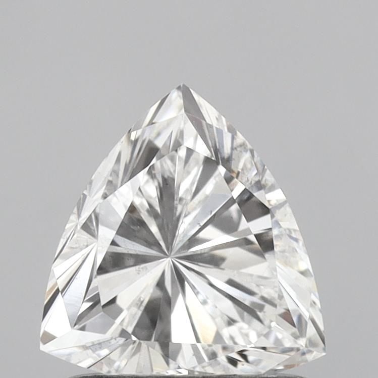 Loose Diamond - TRIANGULAR 0.88ct E SI1: Loose Diamond - TRIANGULAR 0.88ct E SI1 Source: This is a real non-mined Diamond that has been grown in a lab Shape: TRIANGULAR Carats: 0.88 Color: E Clarity: SI1 Certification: IGI Video: