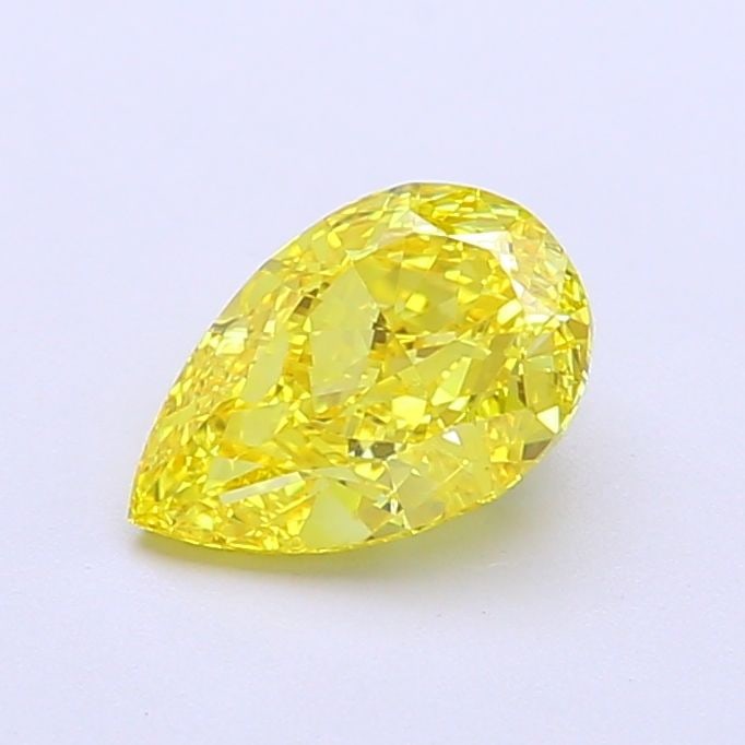 Loose Diamond - PEAR 1.06ct Fancy Intense Yellow VS2: Loose Diamond - PEAR 1.06ct Fancy Intense Yellow VS2 Source: This is a real non-mined Diamond that has been grown in a lab Shape: PEAR Carats: 1.06 Color: Fancy Intense Yellow Certification: IGI