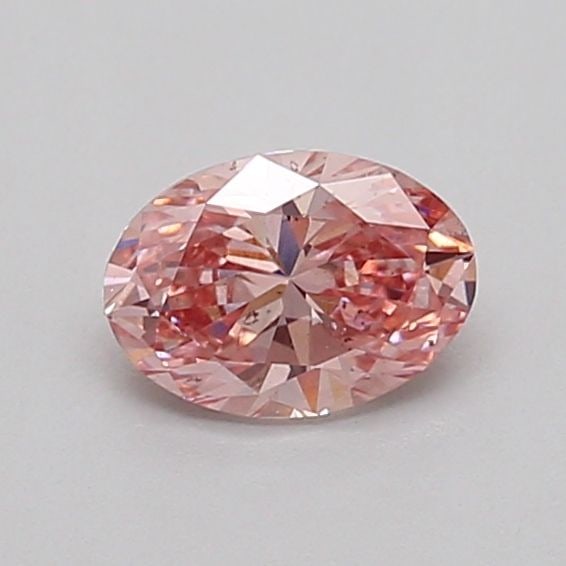 Loose Diamond - OVAL 0.51ct Fancy Pink SI2: Loose Diamond - OVAL 0.51ct Fancy Pink SI2 Source: This is a real non-mined Diamond that has been grown in a lab Shape: OVAL Carats: 0.51 Color: Fancy Pink Certification: NONE Video: