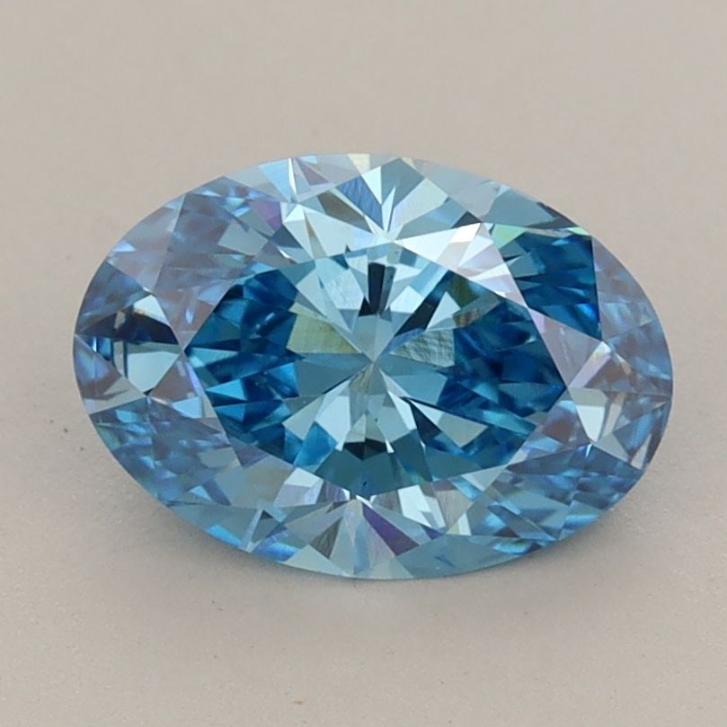 Loose Diamond - OVAL 1.52ct Fancy Vivid Blue VS1: Loose Diamond - OVAL 1.52ct Fancy Vivid Blue VS1 Source: This is a real non-mined Diamond that has been grown in a lab Shape: OVAL Carats: 1.52 Color: Fancy Vivid Blue Certification: IGI Video: