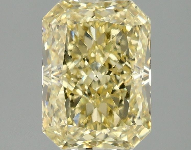 Loose Diamond - RADIANT 2.09ct Fancy Intense Yellow VVS2: Loose Diamond - RADIANT 2.09ct Fancy Intense Yellow VVS2 Source: This is a real non-mined Diamond that has been grown in a lab Shape: RADIANT Carats: 2.09 Color: Fancy Intense Yellow Certification: IG