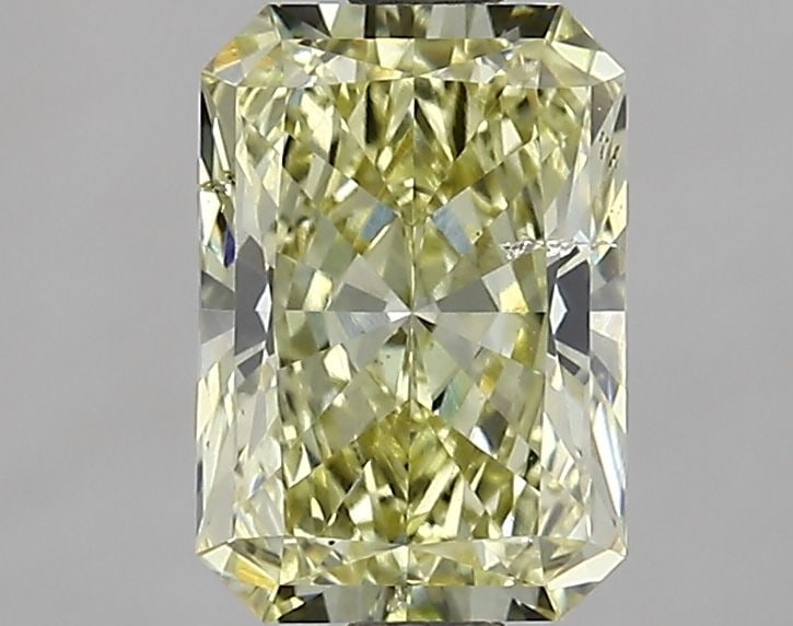 Loose Diamond - RADIANT 1.49ct Fancy Intense Yellow VS2: Loose Diamond - RADIANT 1.49ct Fancy Intense Yellow VS2 Source: This is a real non-mined Diamond that has been grown in a lab Shape: RADIANT Carats: 1.49 Color: Fancy Intense Yellow Certification: IGI
