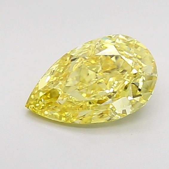 Loose Diamond - PEAR 1.01ct Fancy Intense Yellow VS2: Loose Diamond - PEAR 1.01ct Fancy Intense Yellow VS2 Source: This is a real non-mined Diamond that has been grown in a lab Shape: PEAR Carats: 1.01 Color: Fancy Intense Yellow Certification: IGI Video