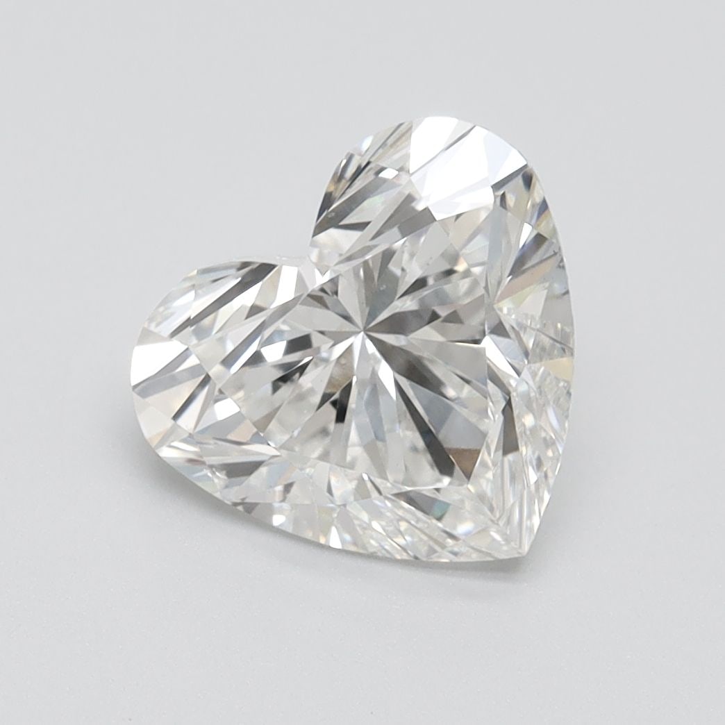 Loose Diamond - HEART 2.35ct G VS1: Loose Diamond - HEART 2.35ct G VS1 Source: This is a real non-mined Diamond that has been grown in a lab Shape: HEART Carats: 2.35 Color: G Clarity: VS1 Certification: IGI Video: