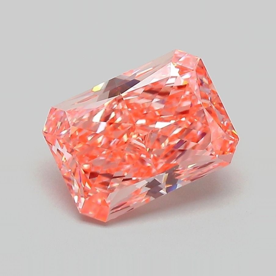 Loose Diamond - RADIANT 2.61ct Fancy Vivid Pink VVS2 (1 of 1)