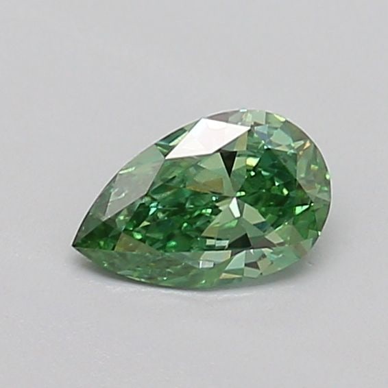 Loose Diamond - PEAR 0.32ct Fancy Vivid Green VS1: Loose Diamond - PEAR 0.32ct Fancy Vivid Green VS1 Source: This is a real non-mined Diamond that has been grown in a lab Shape: PEAR Carats: 0.32 Color: Fancy Vivid Green Certification: IGI Video:
