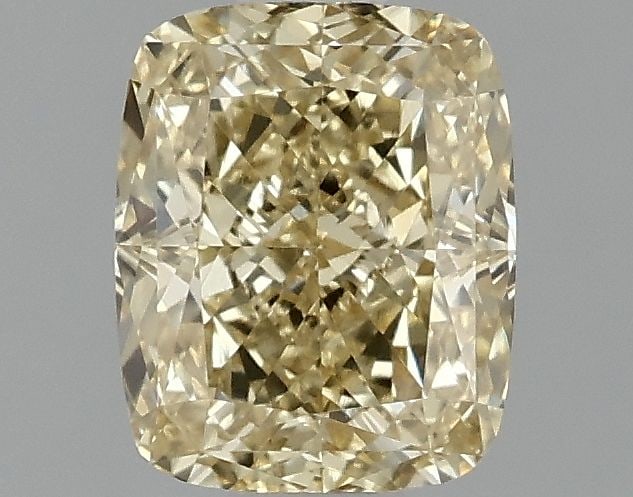 Loose Diamond - CUSHION BRILLIANT 1.06ct Fancy Intense Yellow VVS2: Loose Diamond - CUSHION BRILLIANT 1.06ct Fancy Intense Yellow VVS2 Source: This is a real non-mined Diamond that has been grown in a lab Shape: CUSHION BRILLIANT Carats: 1.06 Color: Fancy Intense Yell