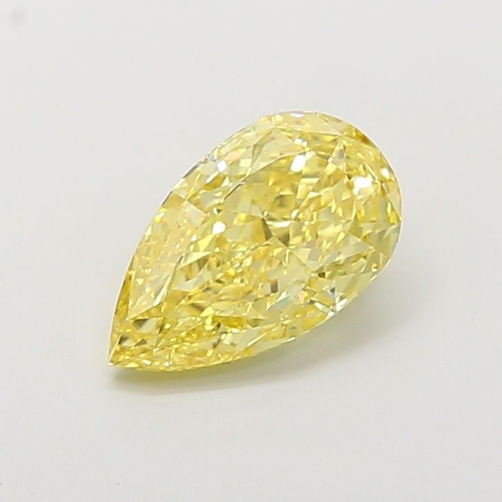 Loose Diamond - PEAR 1.05ct Fancy Yellow VS1: Loose Diamond - PEAR 1.05ct Fancy Yellow VS1 Source: This is a real non-mined Diamond that has been grown in a lab Shape: PEAR Carats: 1.05 Color: Fancy Yellow Certification: IGI Video: