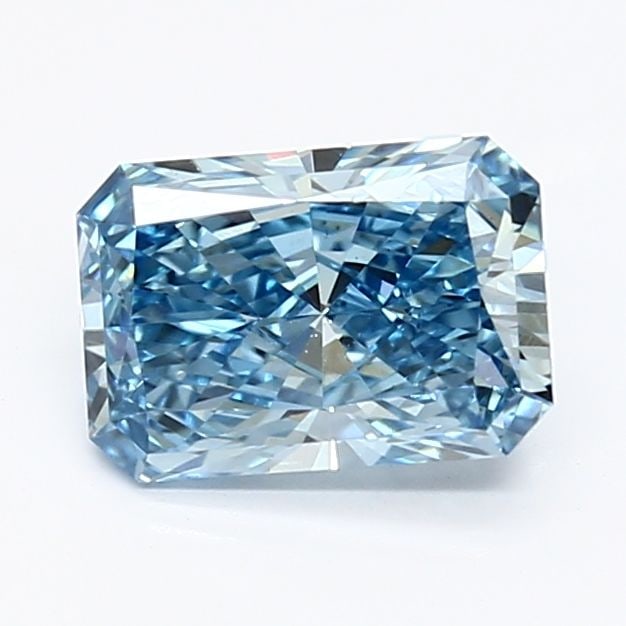 Loose Diamond - RADIANT 1.1ct Fancy Vivid Blue VS1: Loose Diamond - RADIANT 1.1ct Fancy Vivid Blue VS1 Source: This is a real non-mined Diamond that has been grown in a lab Shape: RADIANT Carats: 1.1 Color: Fancy Vivid Blue Certification: IGI Video: