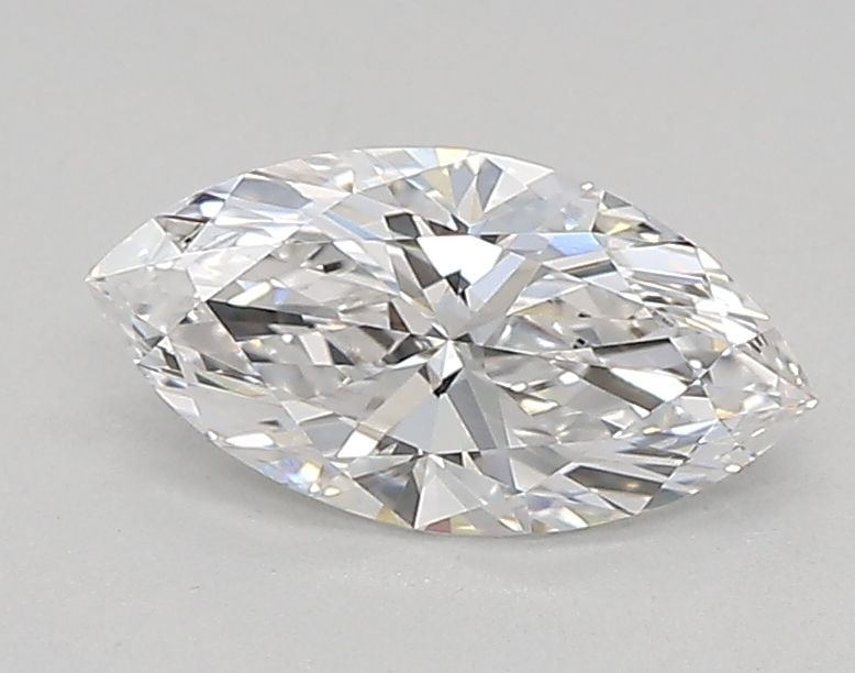 Loose Diamond - MARQUISE 0.56ct D IF: Loose Diamond - MARQUISE 0.56ct D IF Source: This is a real non-mined Diamond that has been grown in a lab Shape: MARQUISE Carats: 0.56 Color: D Clarity: IF Certification: IGI Video: