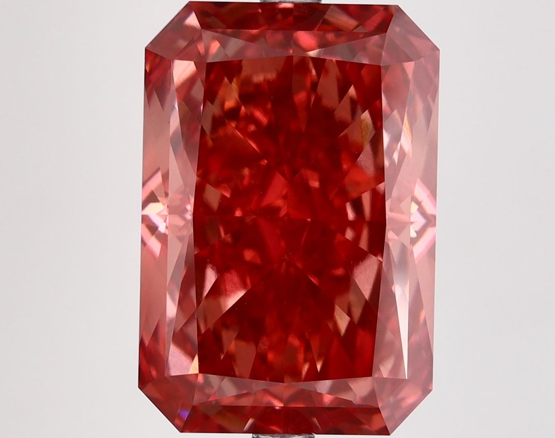 Loose Diamond - RADIANT 9.56ct Fancy Vivid Pink VS2 (1 of 1)