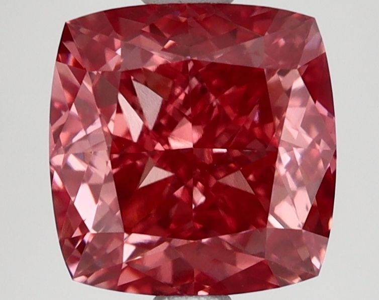 Loose Diamond - CUSHION MODIFIED 3.46ct Fancy Intense Brownish Pink VVS2: Loose Diamond - CUSHION MODIFIED 3.46ct Fancy Intense Brownish Pink VVS2 Source: This is a real non-mined Diamond that has been grown in a lab Shape: CUSHION MODIFIED Carats: 3.46 Color: Fancy Intense