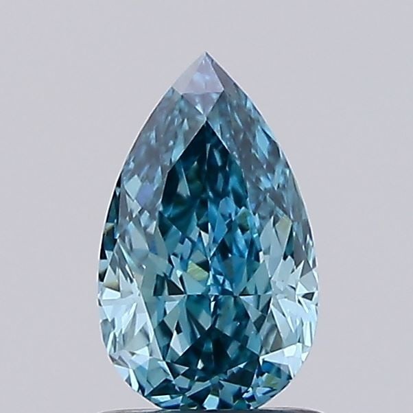 Loose Diamond - PEAR 1.17ct Fancy Vivid Blue VS1: Loose Diamond - PEAR 1.17ct Fancy Vivid Blue VS1 Source: This is a real non-mined Diamond that has been grown in a lab Shape: PEAR Carats: 1.17 Color: Fancy Vivid Blue Certification: IGI Video: