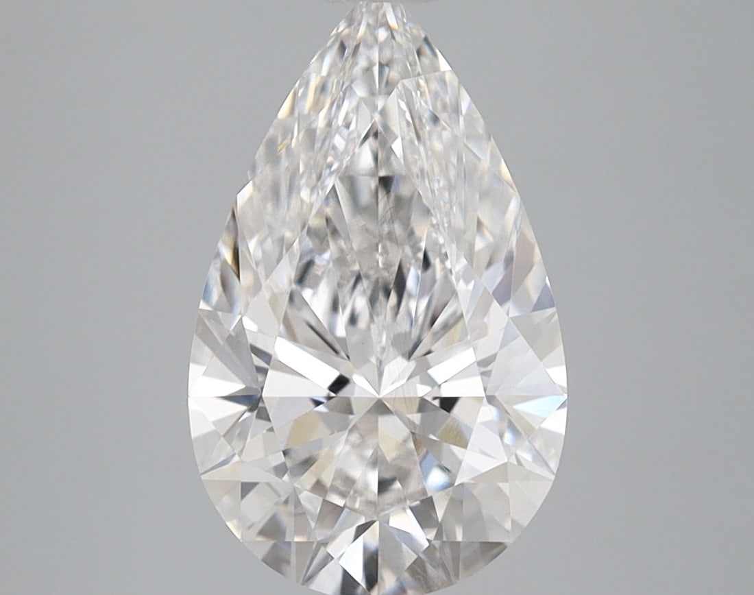 Loose Diamond - PEAR 2.57ct E VS2: Loose Diamond - PEAR 2.57ct E VS2 Source: This is a real non-mined Diamond that has been grown in a lab Shape: PEAR Carats: 2.57 Color: E Clarity: VS2 Certification: IGI Video: