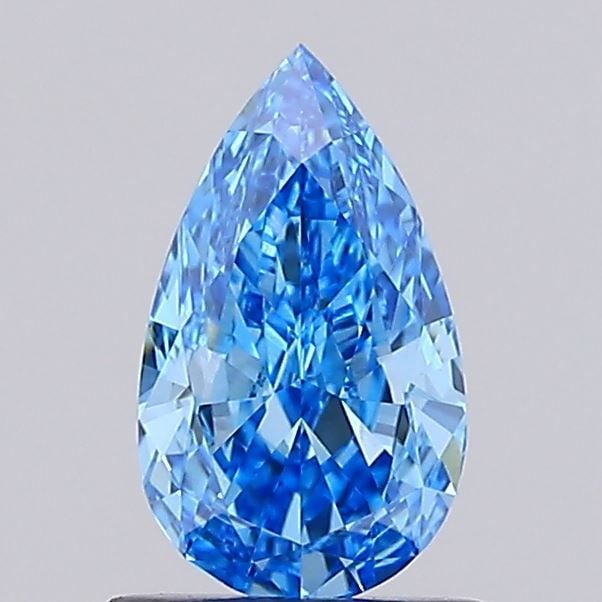 Loose Diamond - PEAR 1.01ct Fancy Vivid Blue VVS2: Loose Diamond - PEAR 1.01ct Fancy Vivid Blue VVS2 Source: This is a real non-mined Diamond that has been grown in a lab Shape: PEAR Carats: 1.01 Color: Fancy Vivid Blue Certification: IGI Video: