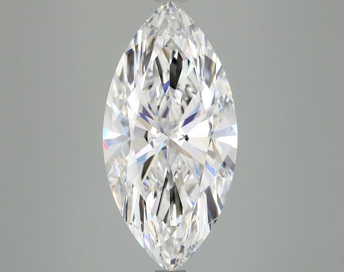 Loose Diamond - MARQUISE 5.03ct D VVS2: Loose Diamond - MARQUISE 5.03ct D VVS2 Source: This is a real non-mined Diamond that has been grown in a lab Shape: MARQUISE Carats: 5.03 Color: D Clarity: VVS2 Certification: IGI Video:
