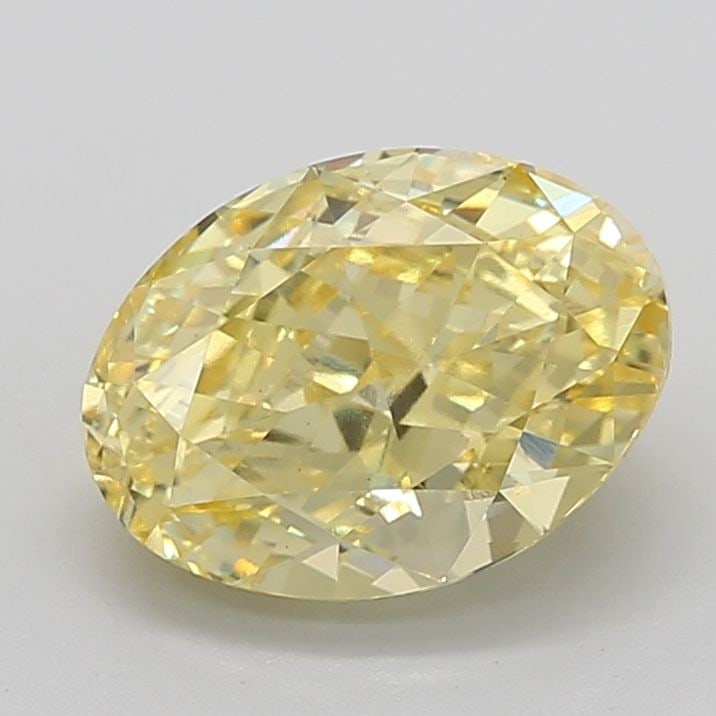 Loose Diamond - OVAL 5.05ct Fancy Vivid Yellow VS1: Loose Diamond - OVAL 5.05ct Fancy Vivid Yellow VS1 Source: This is a real non-mined Diamond that has been grown in a lab Shape: OVAL Carats: 5.05 Color: Fancy Vivid Yellow Certification: IGI Video:
