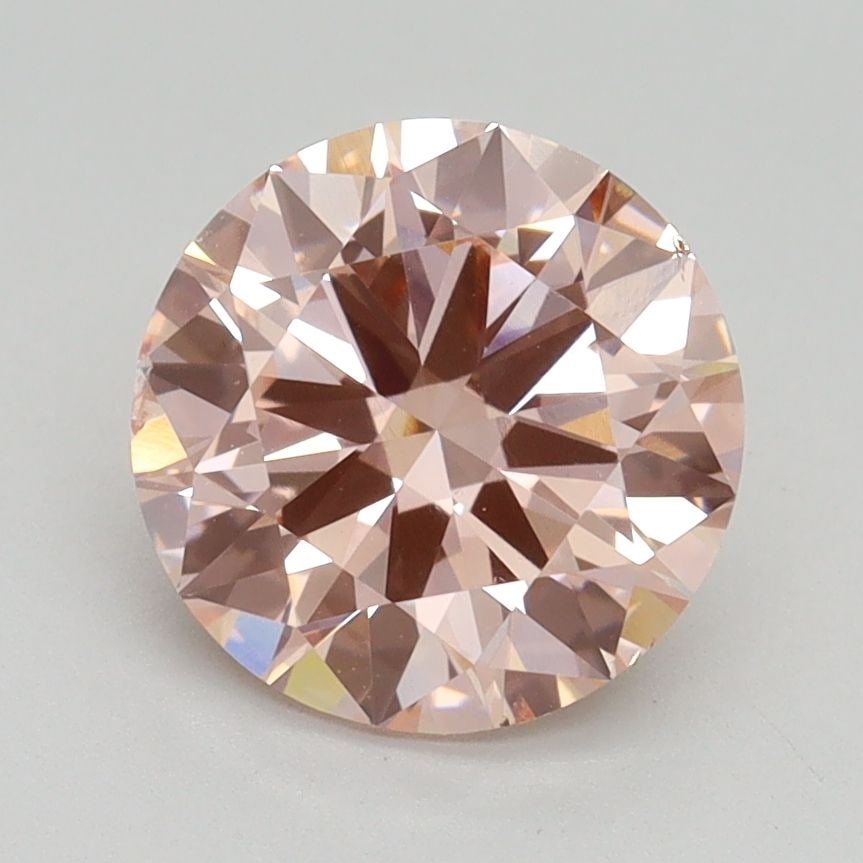 Loose Diamond - ROUND 2.09ct Fancy Intense Pink VS2: Loose Diamond - ROUND 2.09ct Fancy Intense Pink VS2 Source: This is a real non-mined Diamond that has been grown in a lab Shape: ROUND Carats: 2.09 Color: Fancy Intense Pink Certification: IGI Video: