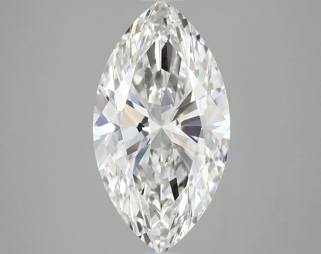 Loose Diamond - MARQUISE 3.1ct F VS2: Loose Diamond - MARQUISE 3.1ct F VS2 Source: This is a real non-mined Diamond that has been grown in a lab Shape: MARQUISE Carats: 3.1 Color: F Clarity: VS2 Certification: IGI Video: