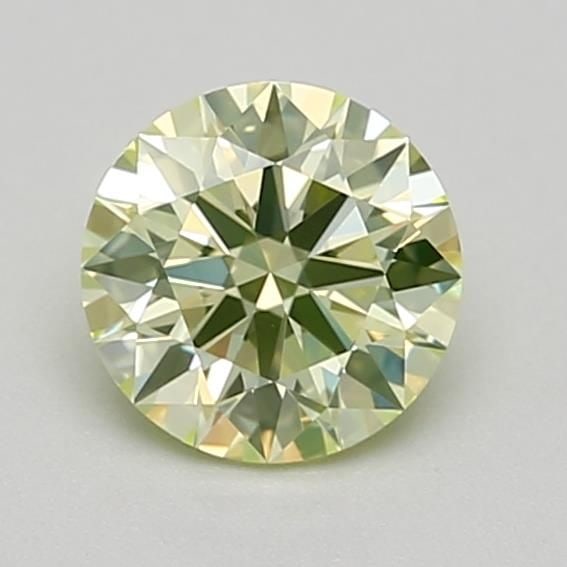 Ideal Loose Diamond - ROUND 1.41ct Fancy Light Yellow IF (1 of 1)
