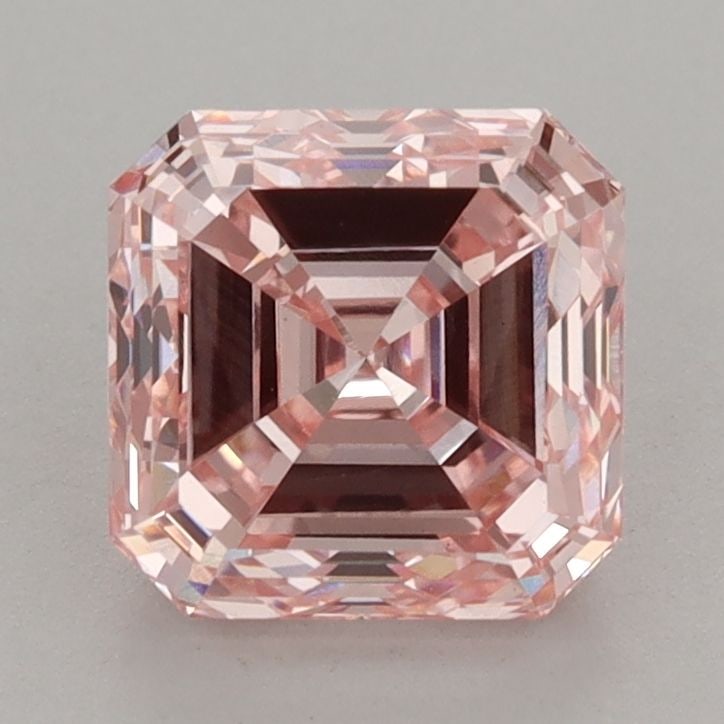 Loose Diamond - ASSCHER 2.17ct Fancy Intense Pink VS1: Loose Diamond - ASSCHER 2.17ct Fancy Intense Pink VS1 Source: This is a real non-mined Diamond that has been grown in a lab Shape: ASSCHER Carats: 2.17 Color: Fancy Intense Pink Certification: IGI Vid